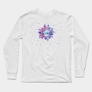 BLuRR Galaxy Print Long Sleeve T-Shirt